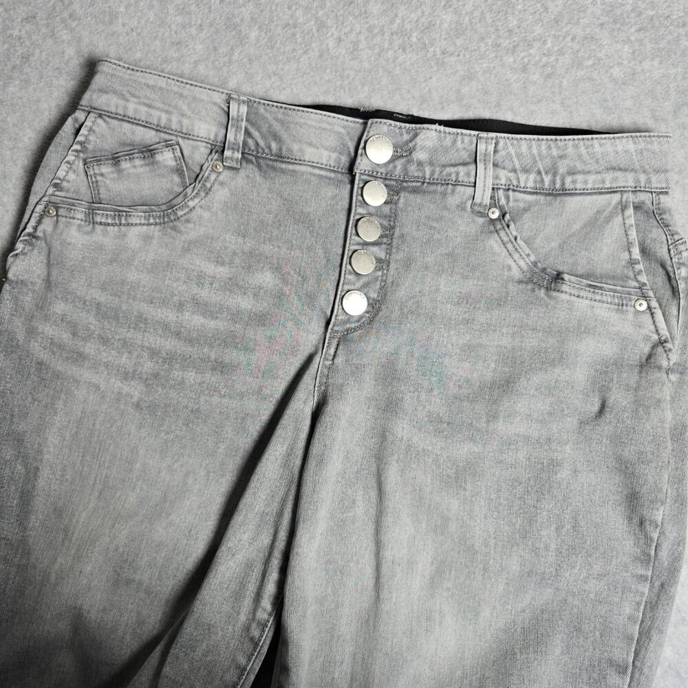Democracy Gray Ankle & Cropped Jeans
